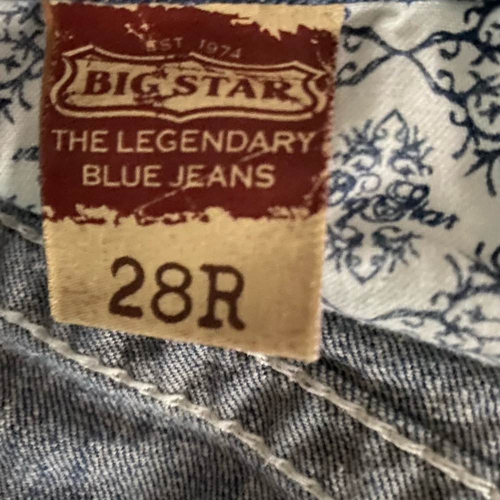 Big Star low rise Casey cut offs - Picture 3 of 6